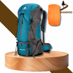 Sac de Randonnée 70L – Grande Capacité – Sac à Dos Expédition, Trek Longue Durée & Tour du Monde