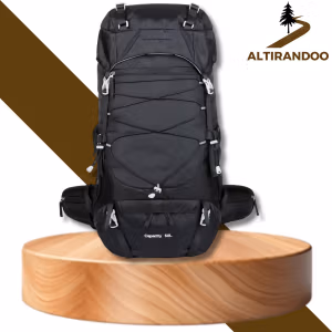 Sac de Randonnée 50L – Robuste – Sac à Dos Grande Randonnée, Trekking Autonomie & Voyage – Dos Réglable & Confort Portage