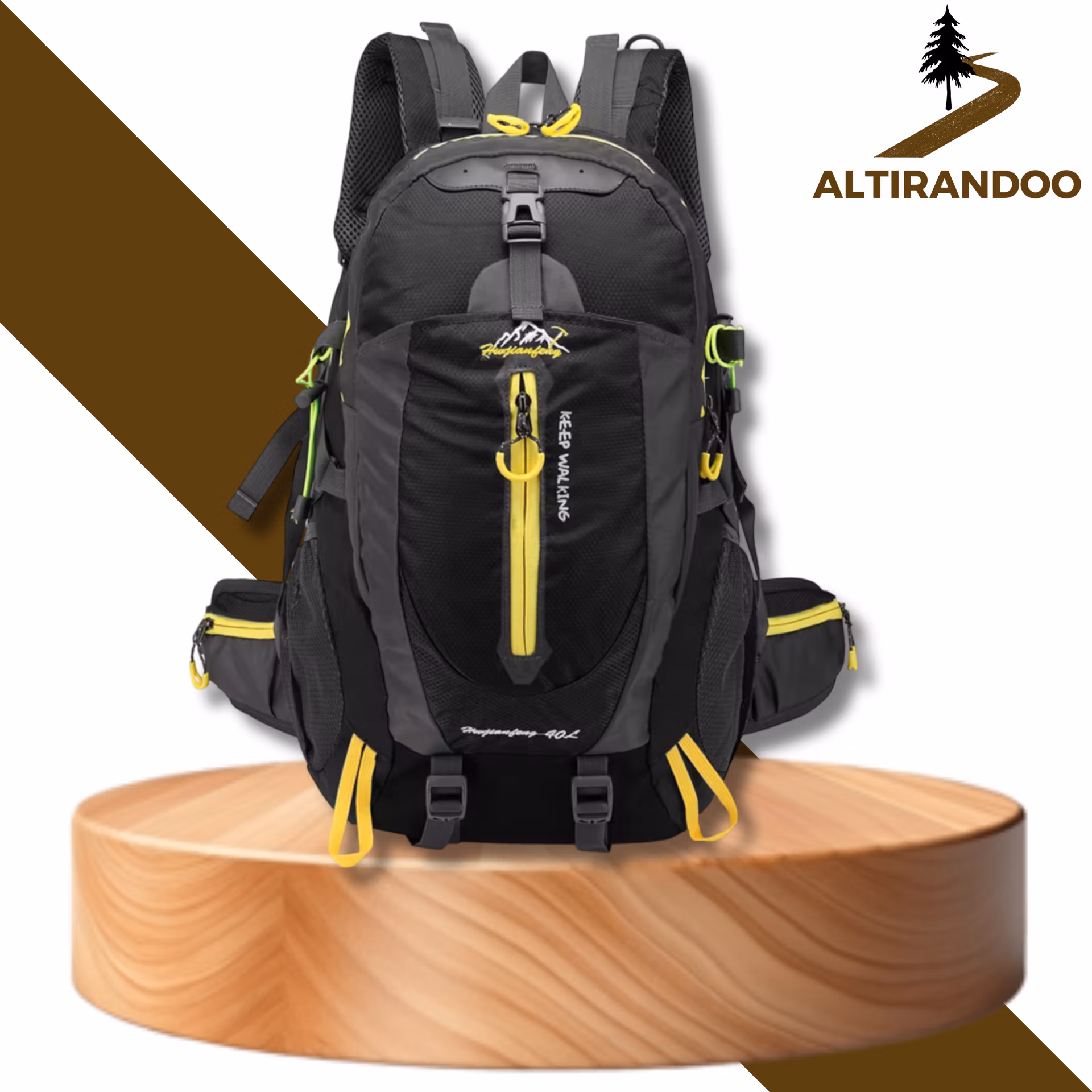 sac de randonnée 40L noir