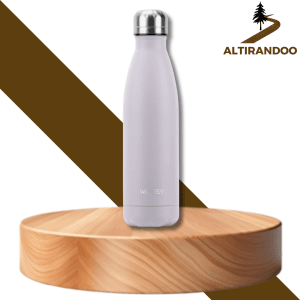 Gourde Inox 500mL – Isotherme – Bouteille Réutilisable – Garde au Chaud & Froid – Randonnée, Sport et Bureau