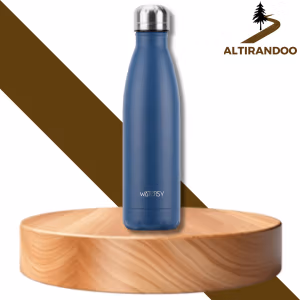 Gourde Inox 500mL – Isotherme – Bouteille Réutilisable – Garde au Chaud & Froid – Randonnée, Sport et Bureau