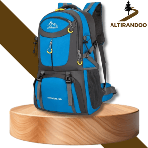 Sac de Randonnée 60 L – Robuste – Sac à Dos Trekking Longue Distance, Bivouac & Voyage – Confort Portage Haute Charge