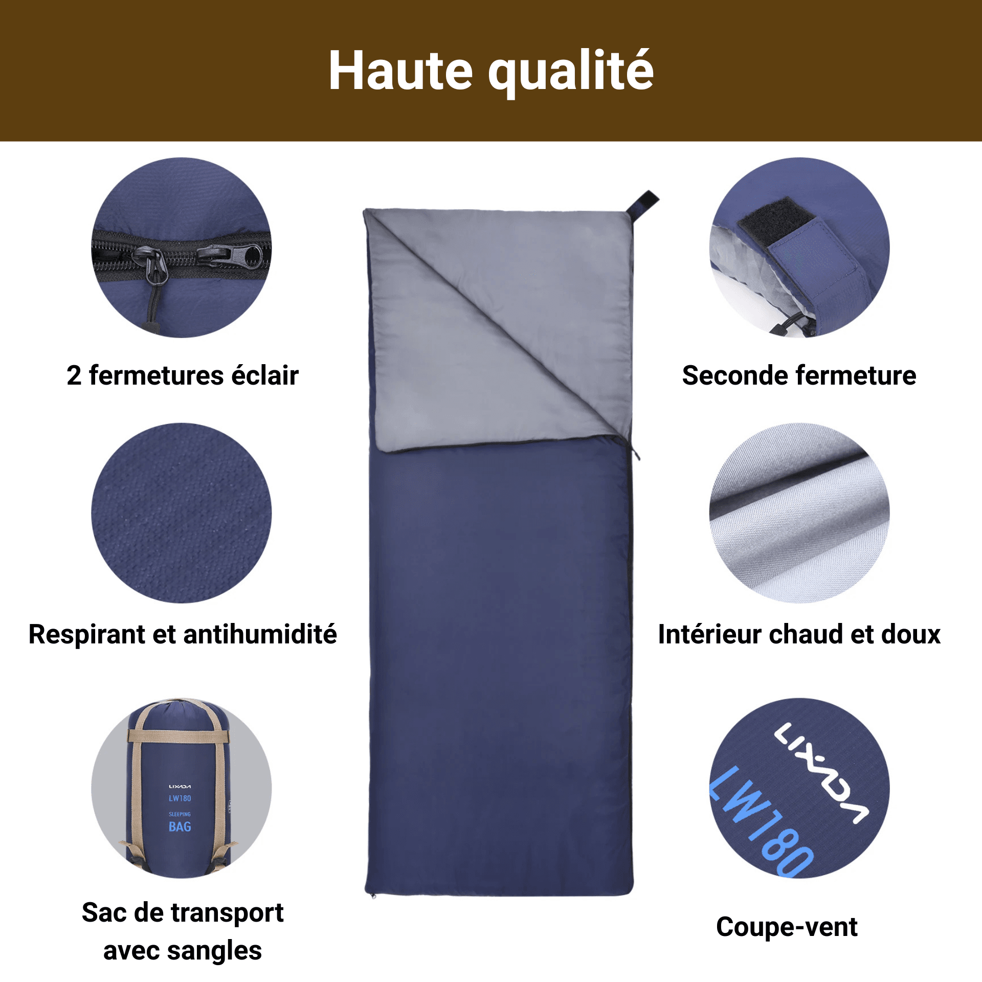 sac de couchage compact