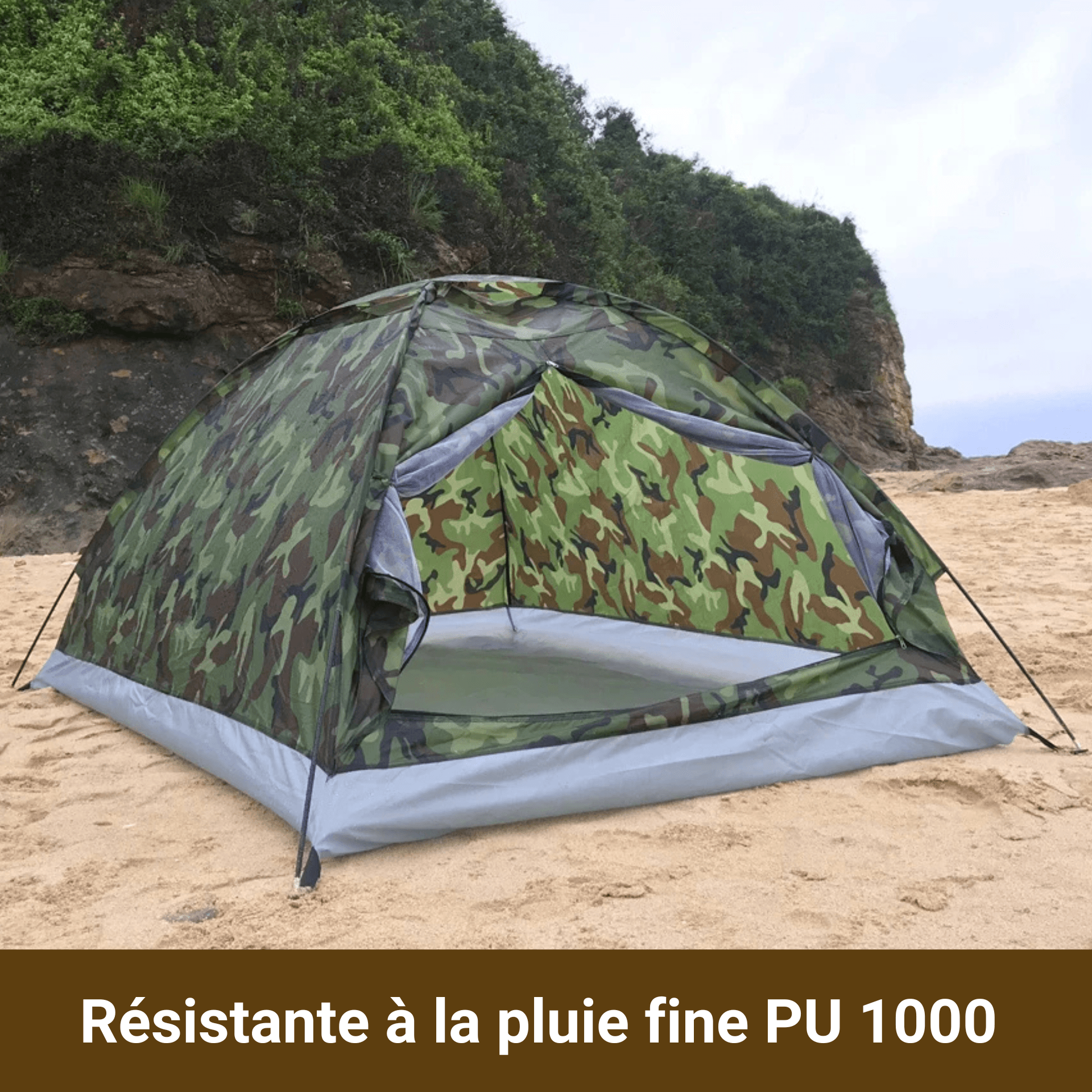 tente randonnée 2 places ultra légère