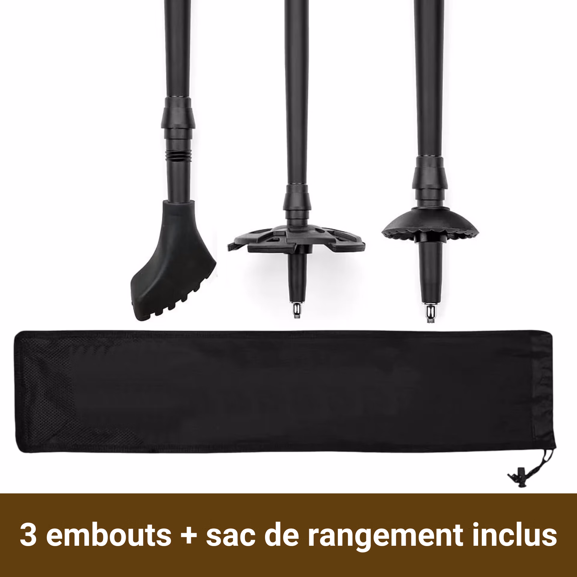 baton randonnee telescopique carbone