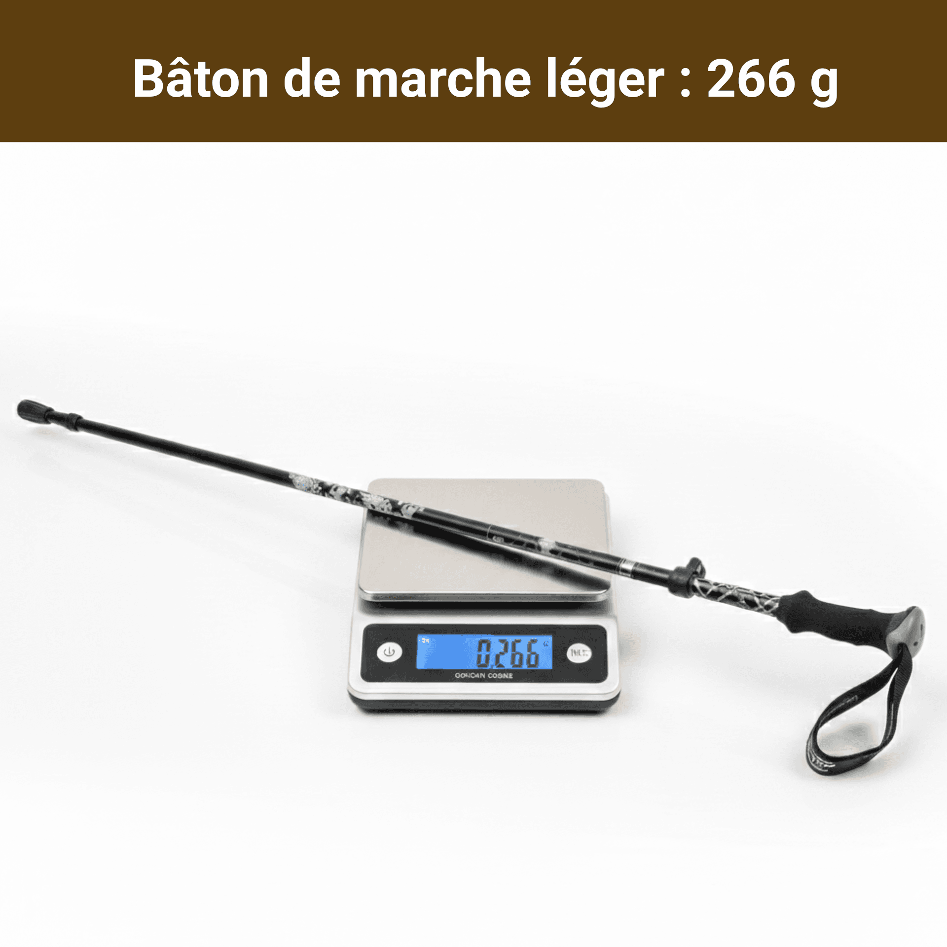 batons de randonnée pliables