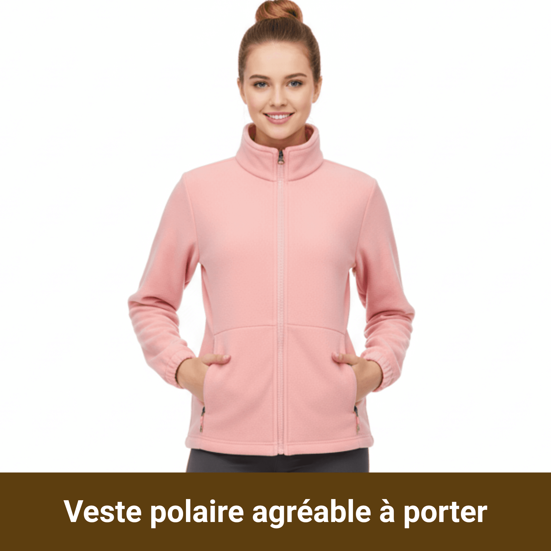 pull polaire femme