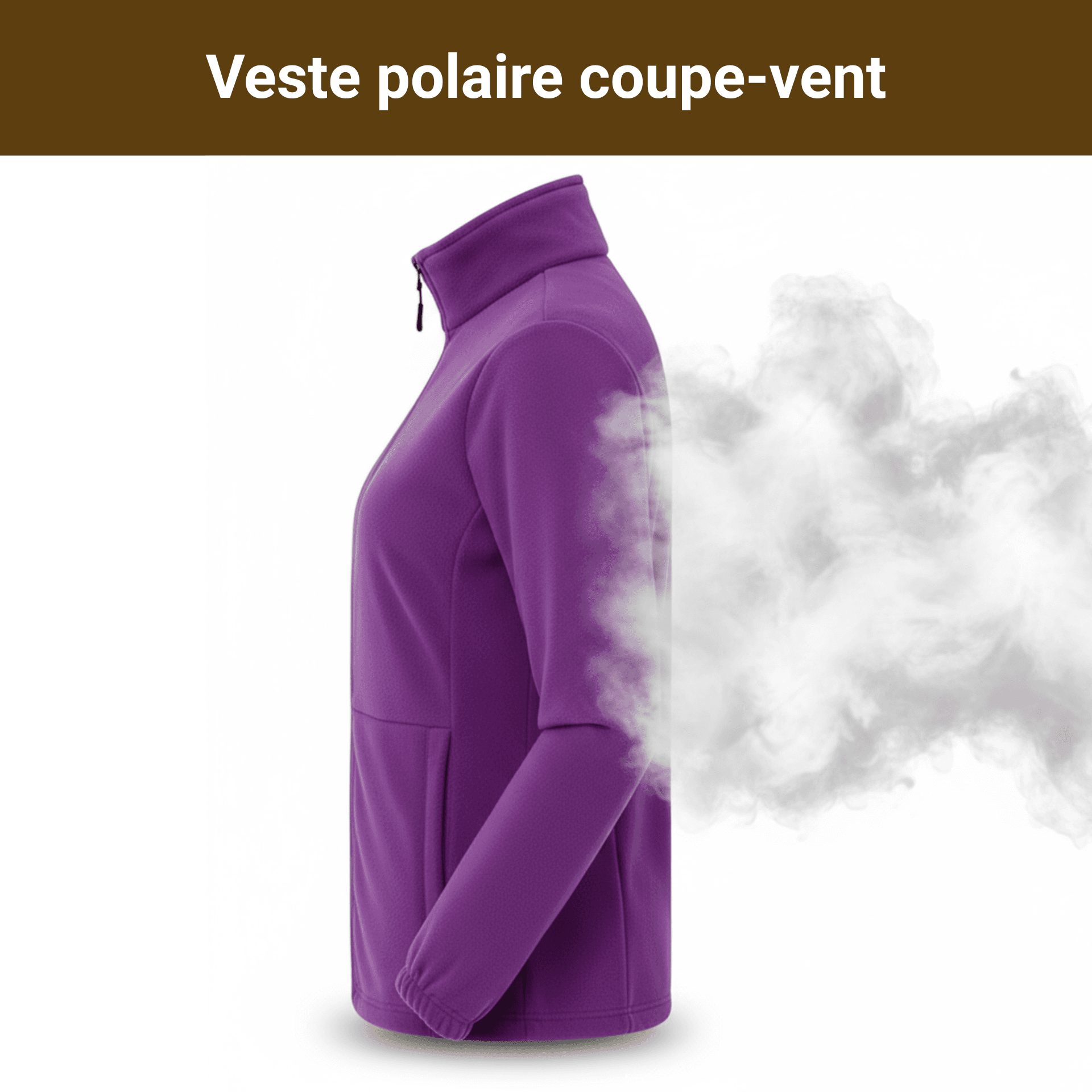 gilet polaire femme