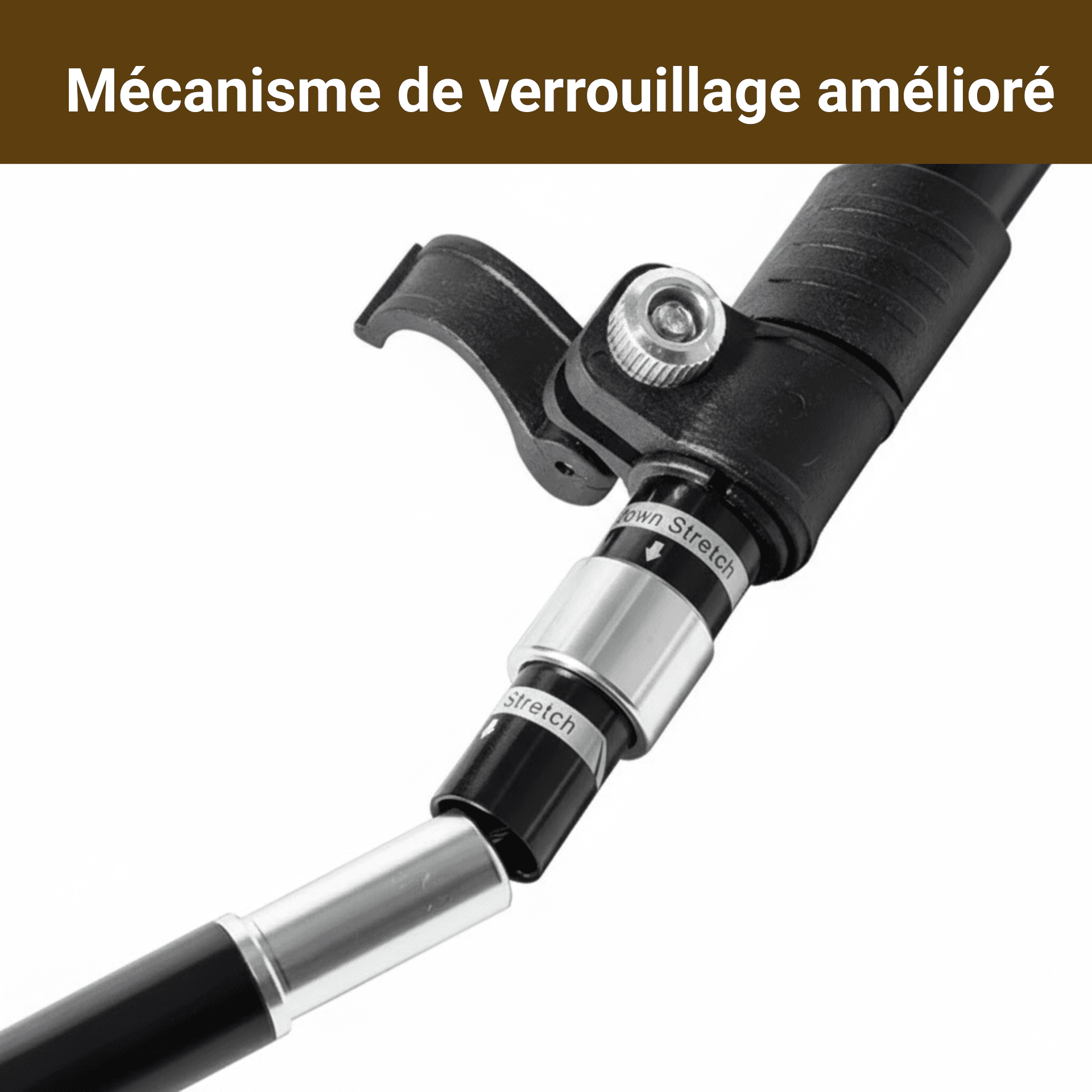 baton de randonnée pliable