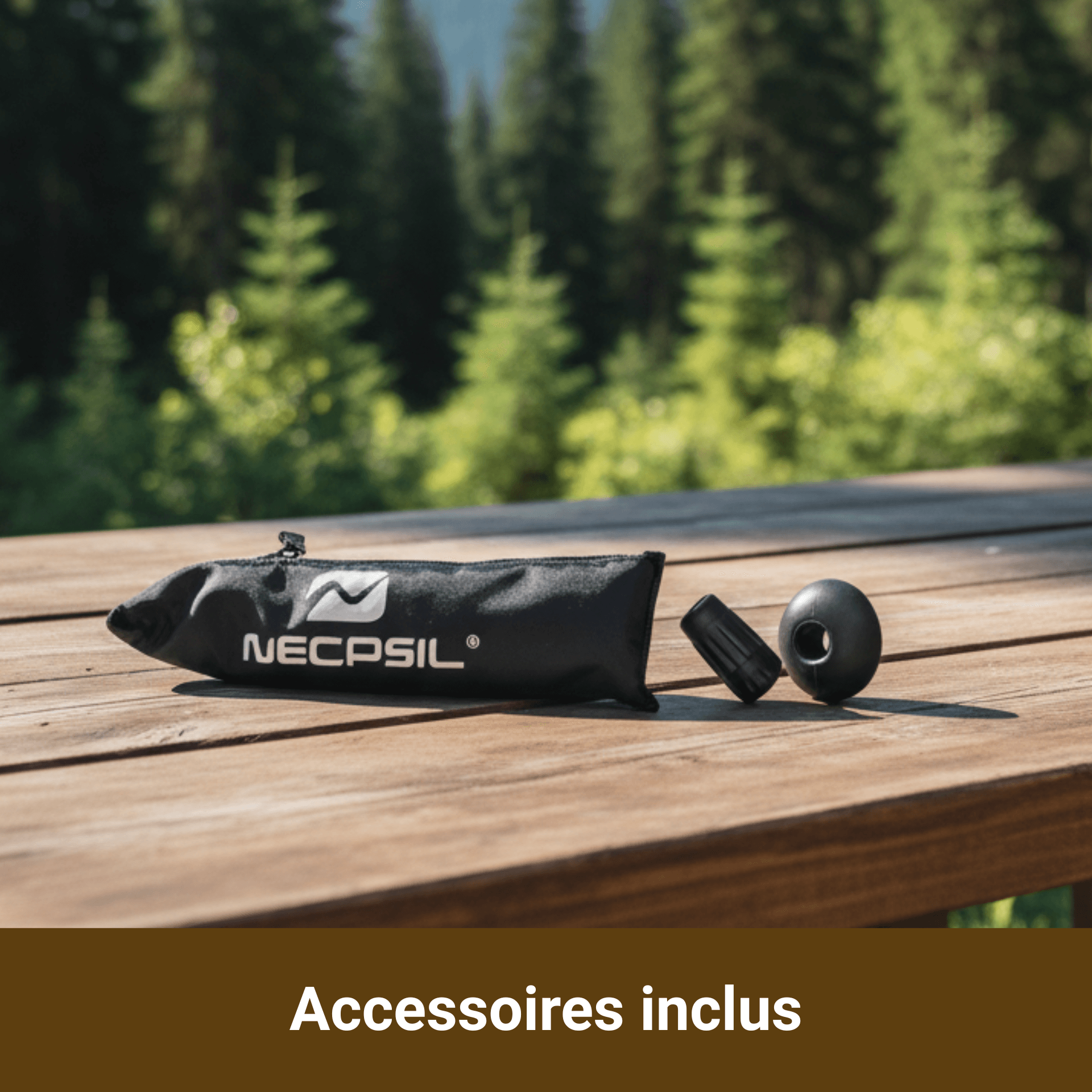 bâton de marche pliable léger