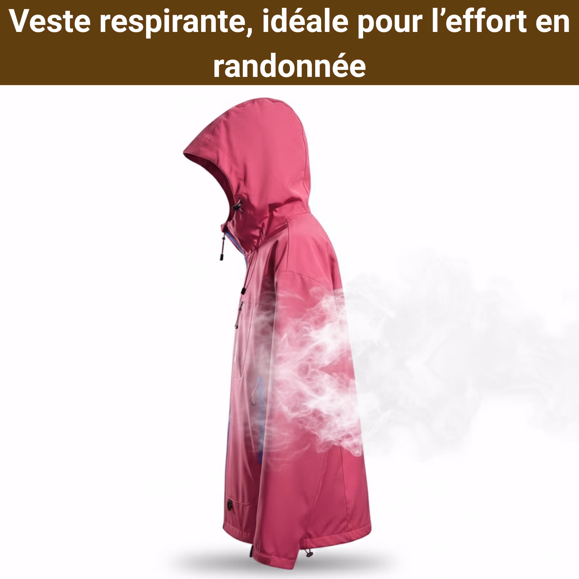 veste randonnée femme imperméable et respirante
