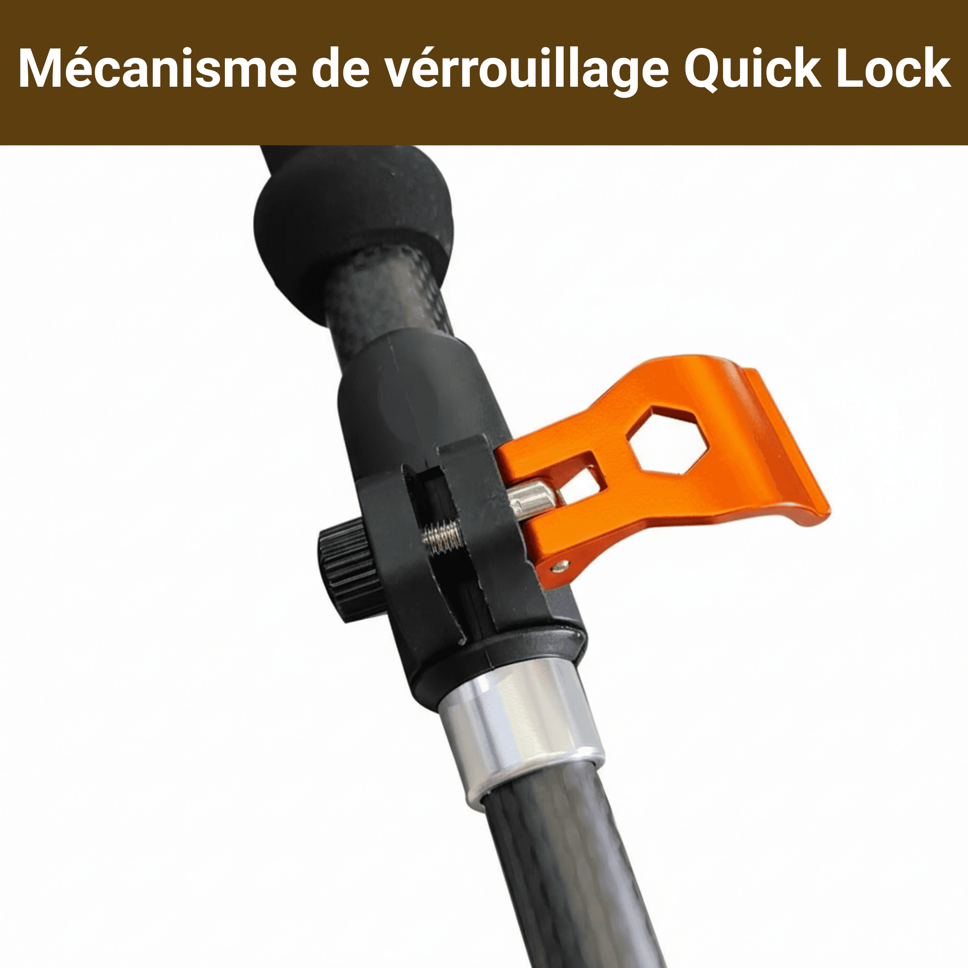 bâtons de marche pliables