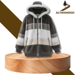 Veste polaire femme vert foncé